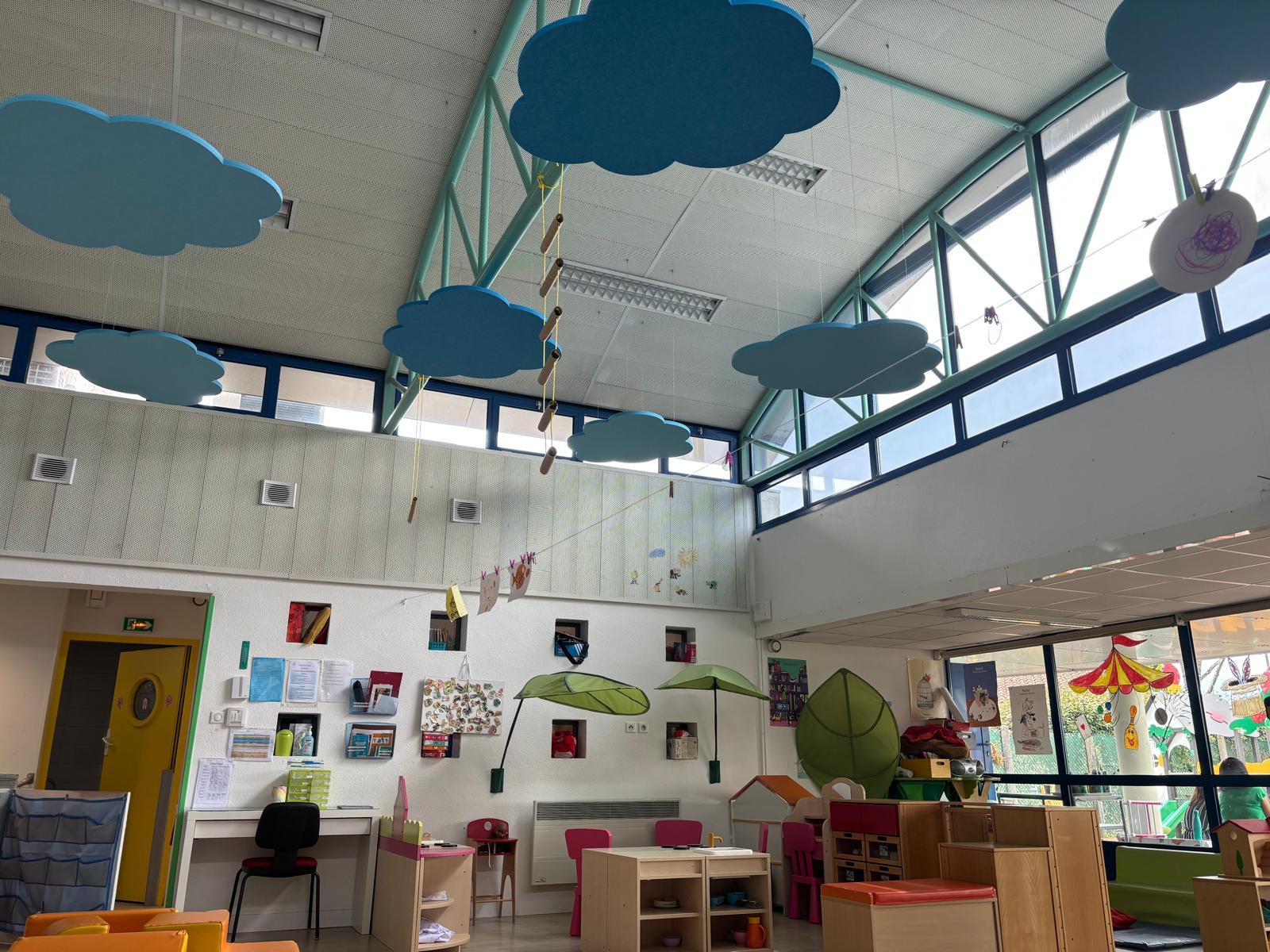 Piège à son dans une crèche de Bordeaux