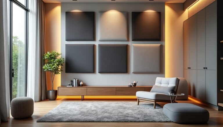 découvrez quel choix privilégier entre tapis, rideaux et panneaux acoustiques pour améliorer l'isolation phonique de votre intérieur.