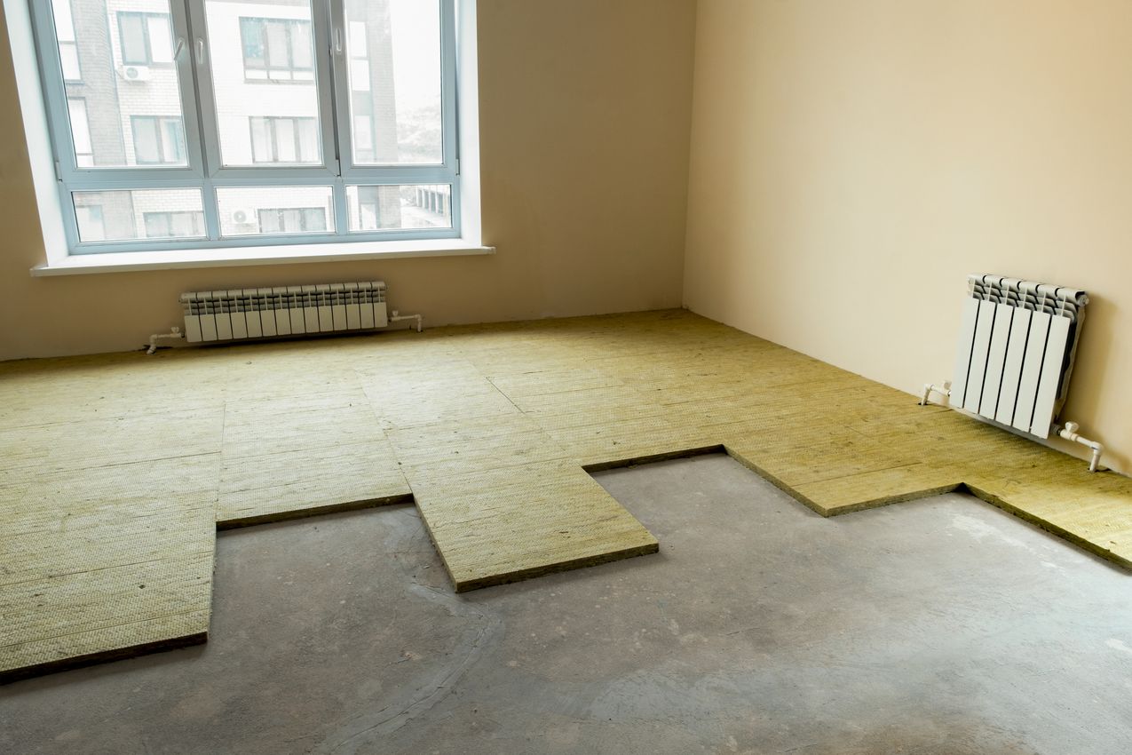 isolation des sols pour éviter les bruits en Gironde