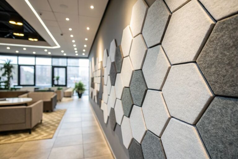 Panneaux acoustique en PET recyclé