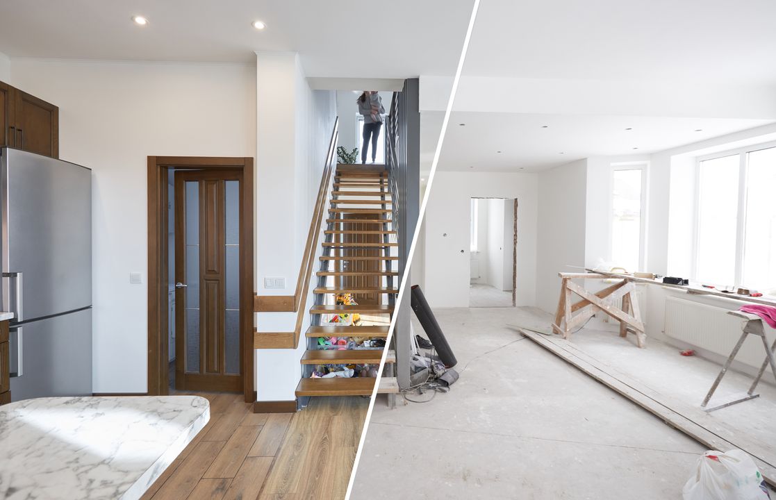 rénovation d'un salon à Bordeaux