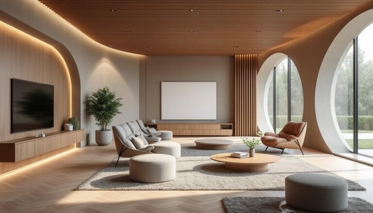 découvrez comment l'acoustique s'intègre à l'architecture intérieure pour créer des espaces innovants et confortables selon les tendances 2025.