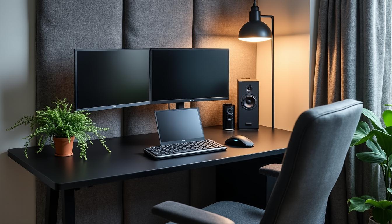 découvrez comment aménager votre studio à domicile avec un traitement acoustique efficace et des idées déco inspirantes pour un espace à la fois fonctionnel et esthétique.