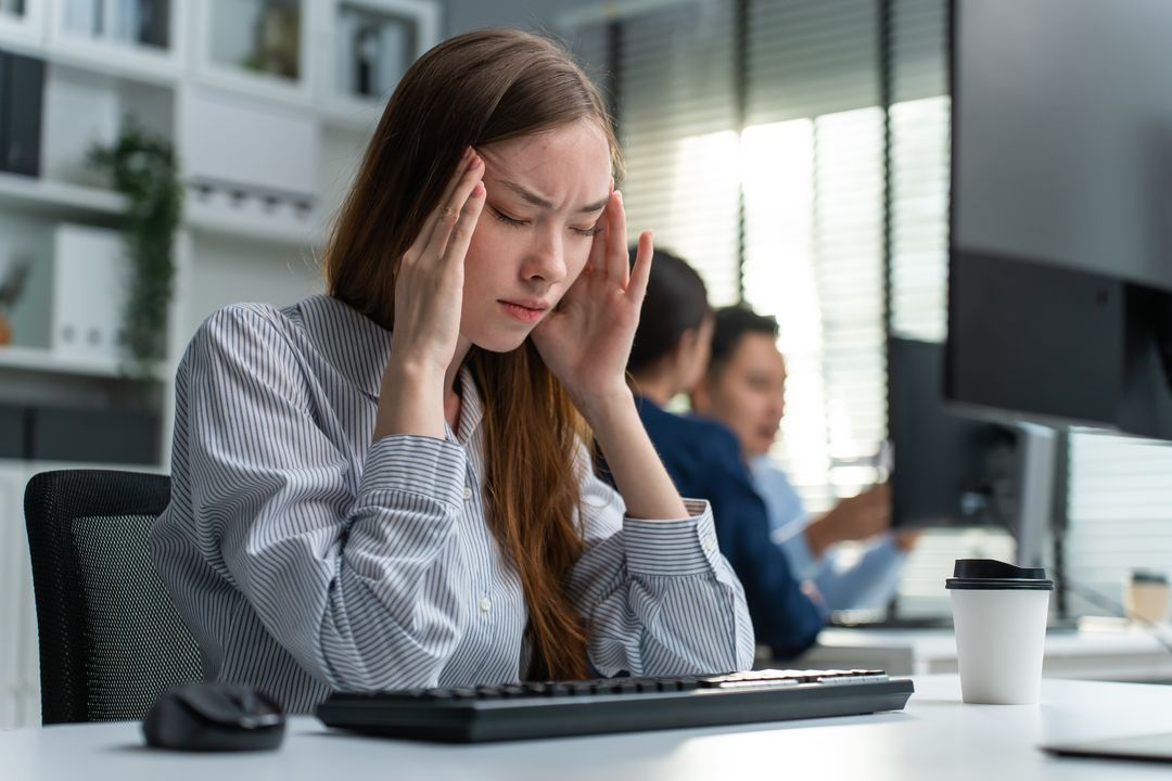 trop de bruit dans un bureau
