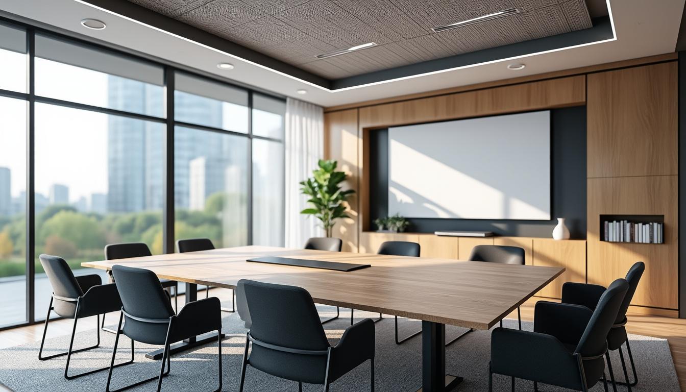 Dalles acoustiques au plafond : usages, pièces concernées et critères de choix pour un confort acoustique optimal.