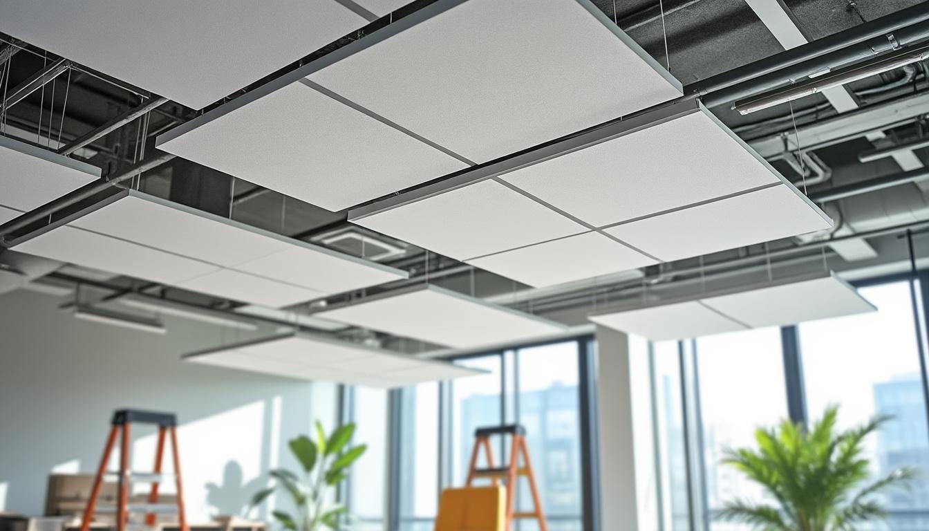 découvrez le principe, les étapes de pose et les performances des faux plafonds suspendus acoustiques pour améliorer l'isolation sonore et le confort de vos espaces.