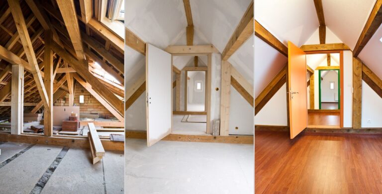 Chantier d'aménagement de combles à Mérignac en Gironde