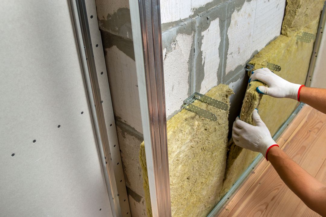 Isolation thermique des murs périphériques avec panneaux isolants sur ossature à Gujan-Mestras