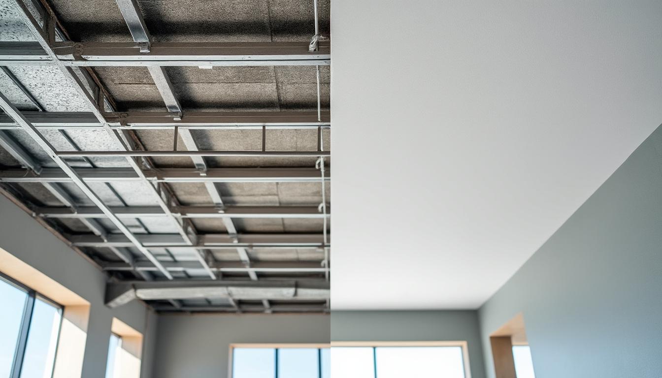 découvrez les différences entre plafond suspendu et plafond autoportant, leurs caractéristiques, avantages et utilisations pour choisir la meilleure option pour vos projets de rénovation ou construction.