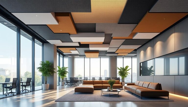 découvrez comment allier design élégant et confort sonore avec des plafonds acoustiques qui améliorent l'esthétique tout en réduisant le bruit ambiant.