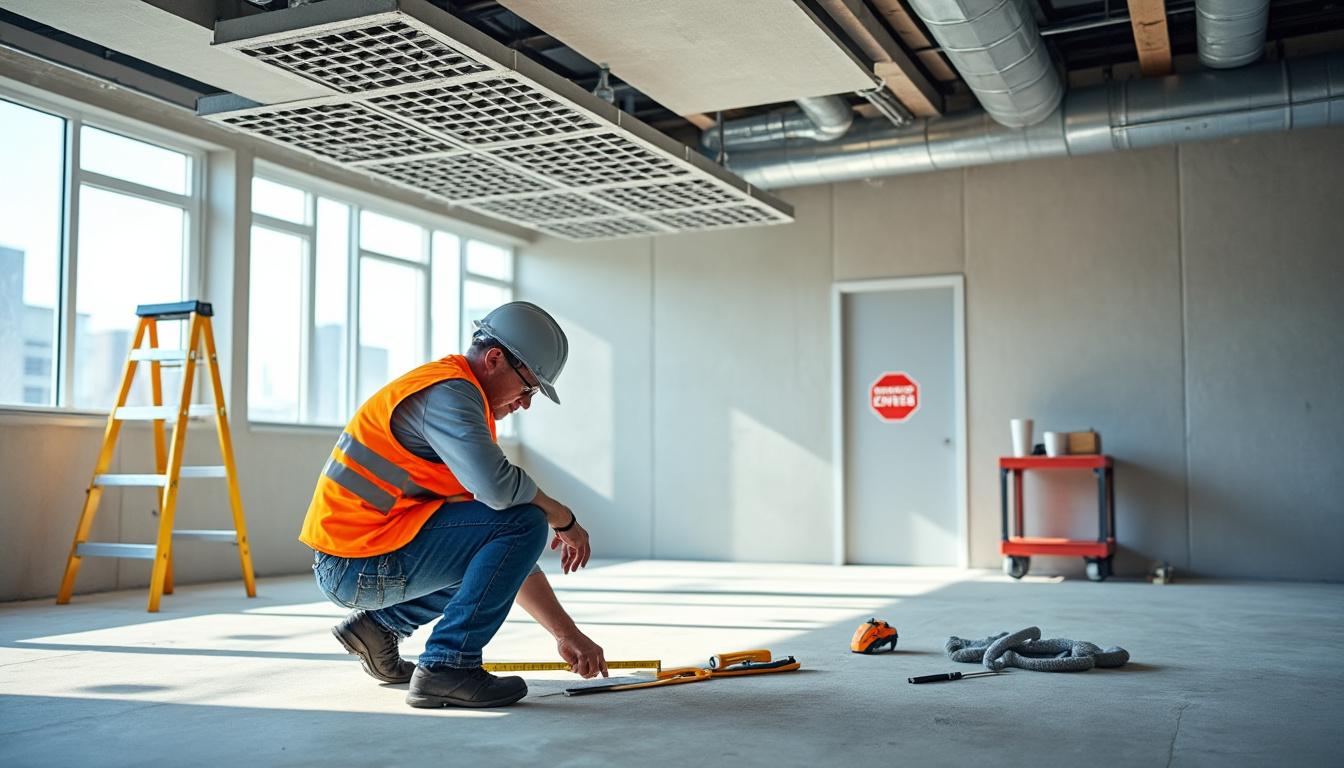 Plafond acoustique en Gironde et Charente-Maritime : faire appel à un professionnel acoustique ou poser soi-même — critères de choix, coût et performance.