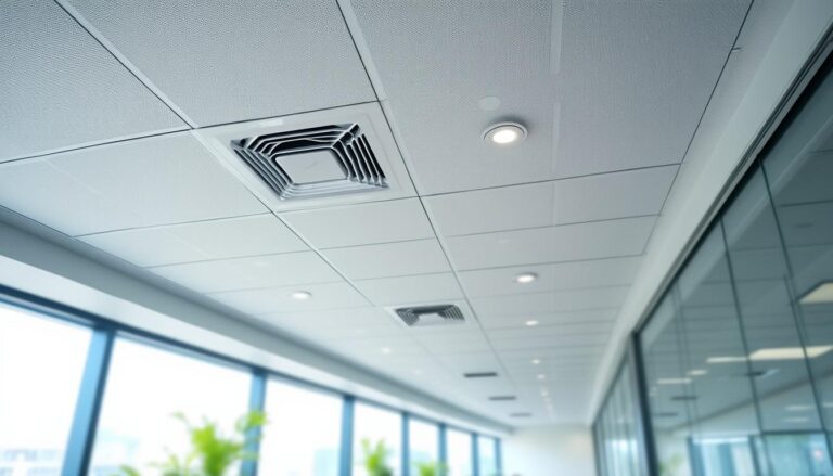 découvrez les normes acoustiques et les exigences réglementaires essentielles pour l'installation et la conformité des plafonds acoustiques.