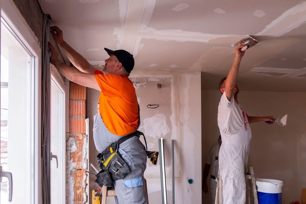Travaux de platerie et renovation plafond maison Saint-Loubes