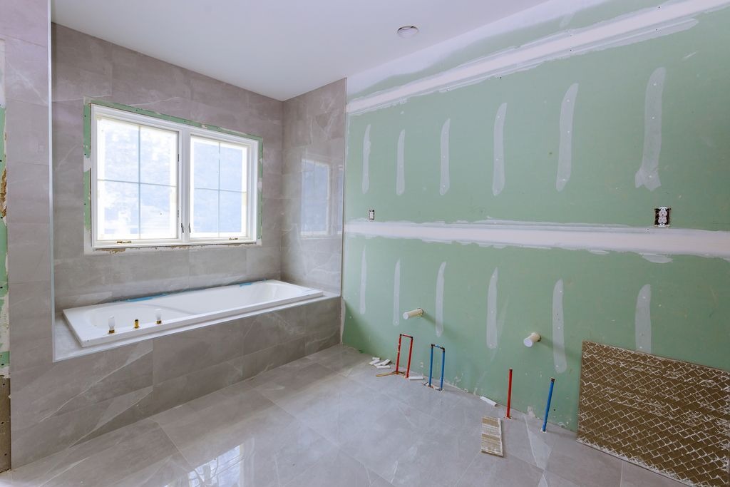 Renovation salle de bain pose placo hydrofuge Sainte-Eulalie